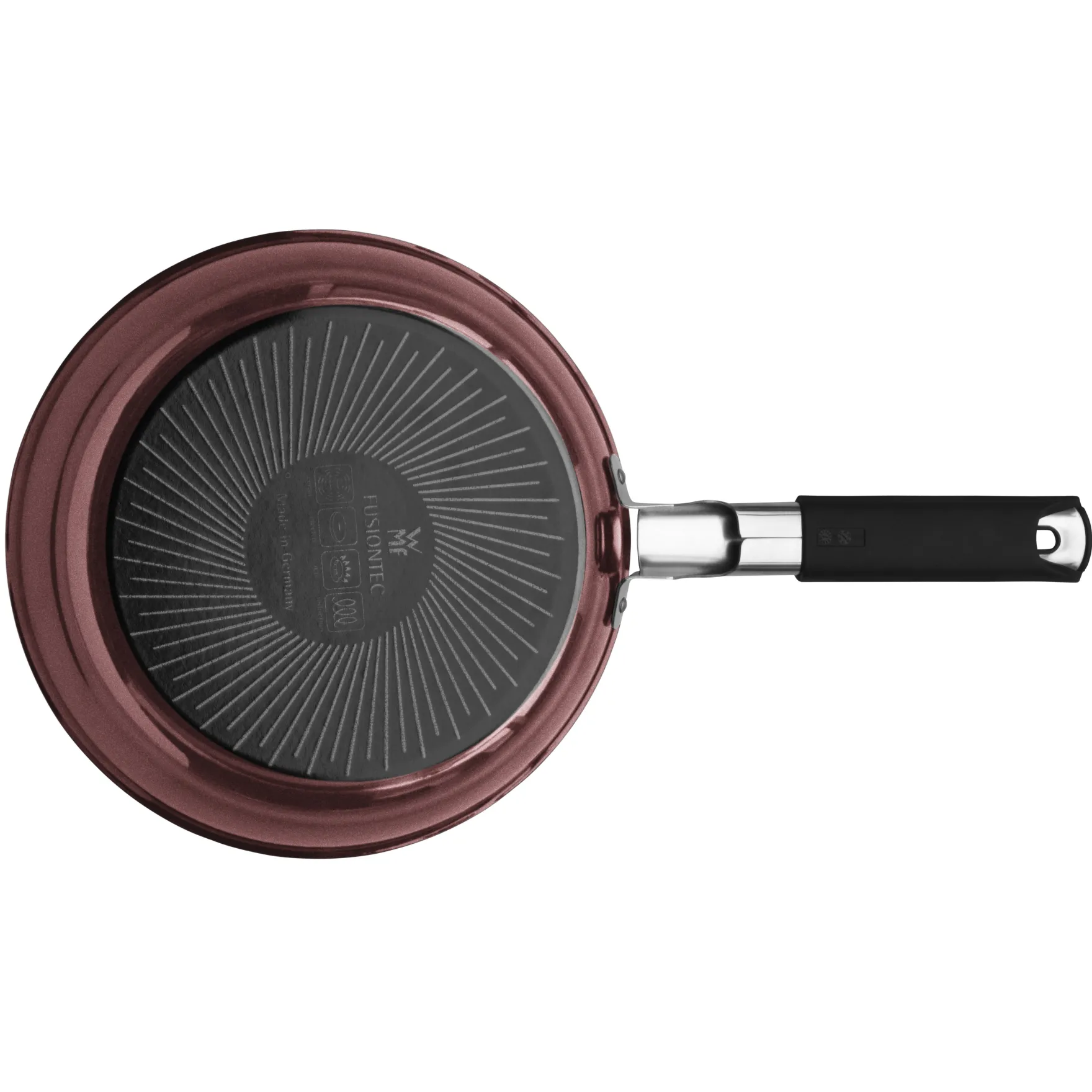 Bratpfannen|WMF Fusiontec Mineral Stielpfanne, 24 cm, Rose Quartz