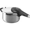 Schnellkochtöpfe|Induktionstöpfe|WMF Fusiontec Perfect Premium Schnellkochtopf, 22 cm, 4,5 l Platinum