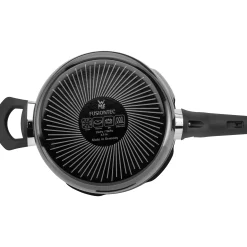 Schnellkochtöpfe|Induktionstöpfe|WMF Fusiontec Perfect Premium Schnellkochtopf, 22 cm, 4,5 Liter, Black