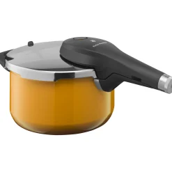 Schnellkochtöpfe|Induktionstöpfe|WMF Fusiontec Perfect Premium Schnellkochtopf, 22 cm, 4,5 l Yellow