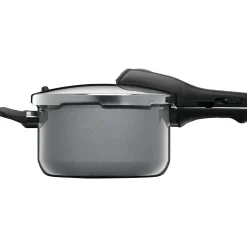 Schnellkochtöpfe|Induktionstöpfe|WMF Fusiontec Perfect Schnellkochtopf, 22 cm, 4,5 l Platinum