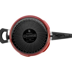Schnellkochtöpfe|WMF Fusiontec Perfect Schnellkochtopf, 22 cm, 6,5 l Red
