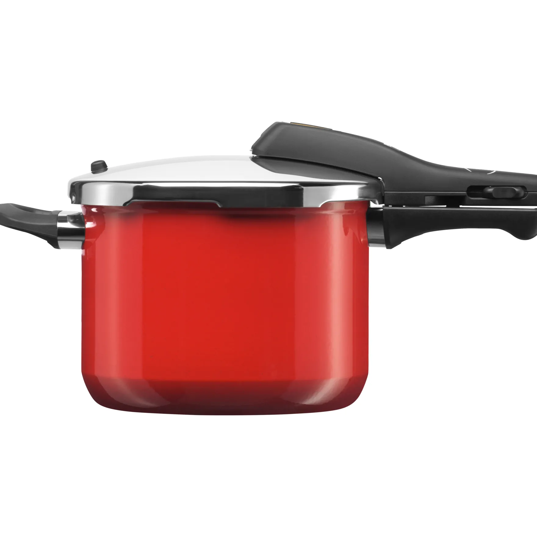 Schnellkochtöpfe|WMF Fusiontec Perfect Schnellkochtopf, 22 cm, 6,5 l Red
