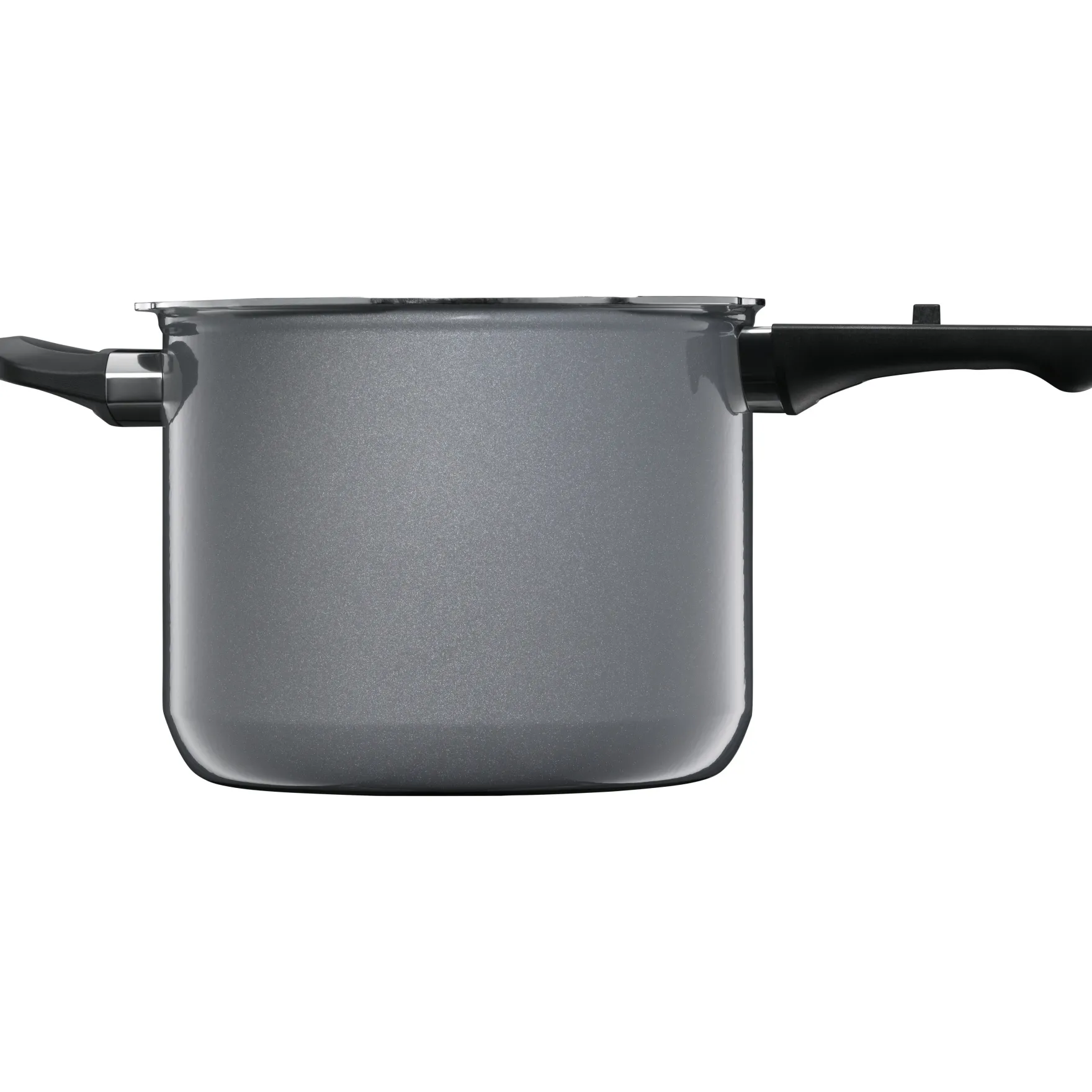 Schnellkochtöpfe|Induktionstöpfe|WMF Fusiontec Perfect Schnellkochtopf, 22 cm, 6,5 l, Platinum