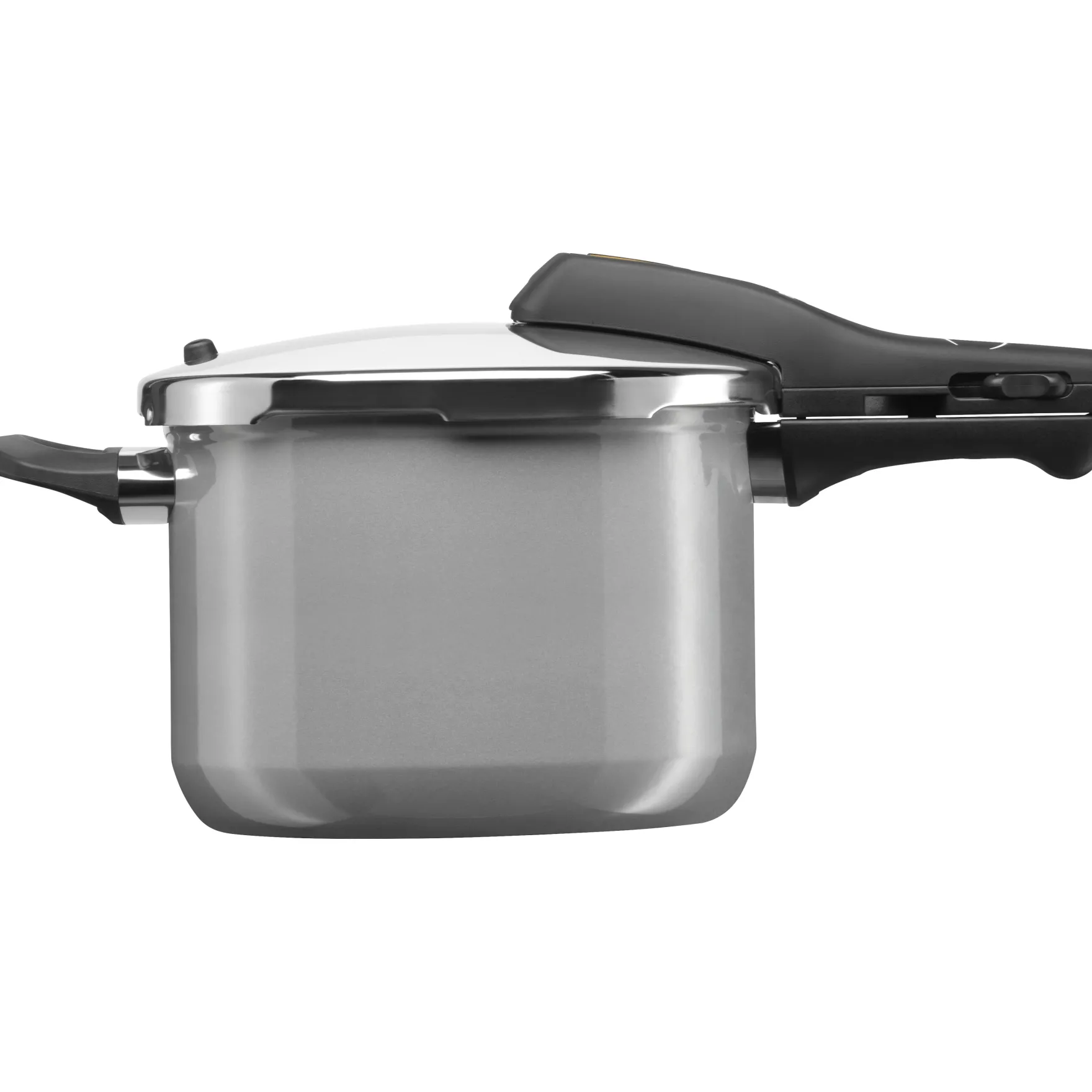 Schnellkochtöpfe|Induktionstöpfe|WMF Fusiontec Perfect Schnellkochtopf, 22 cm, 6,5 l, Platinum