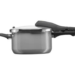Schnellkochtöpfe|Induktionstöpfe|WMF Fusiontec Perfect Schnellkochtopf, 22 cm, 6,5 l, Platinum