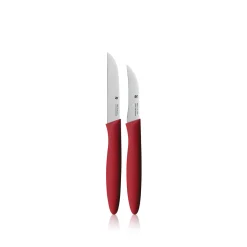 Weitere Küchenmesser|Schälmesser|WMF Gemüsemesser-Set, 2-teilig, Rot