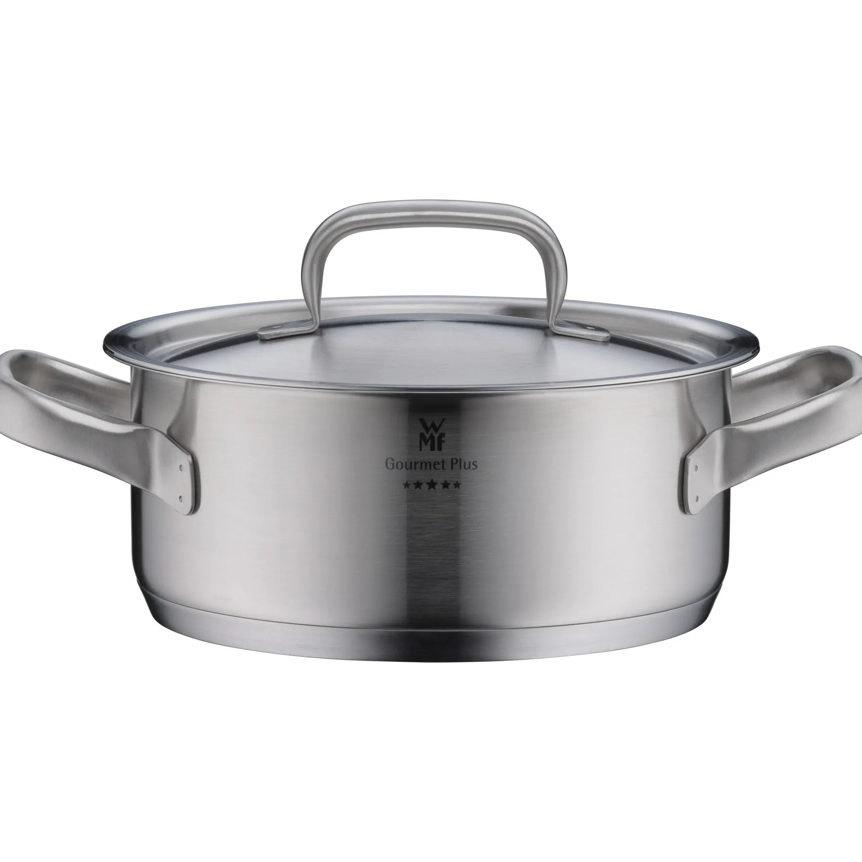 Induktionstöpfe|WMF Gourmet Plus Bratentopf mit Deckel, 20 cm