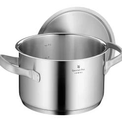 Kochtöpfe|Induktionstöpfe|WMF Gourmet Plus Kochtopf mit Deckel, 20 cm
