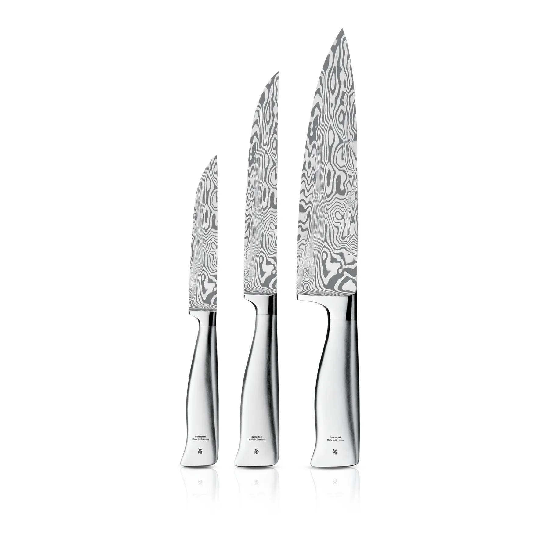 Messersets|WMF Grand Gourmet Damasteel® Messer-Set, 3-teilig
