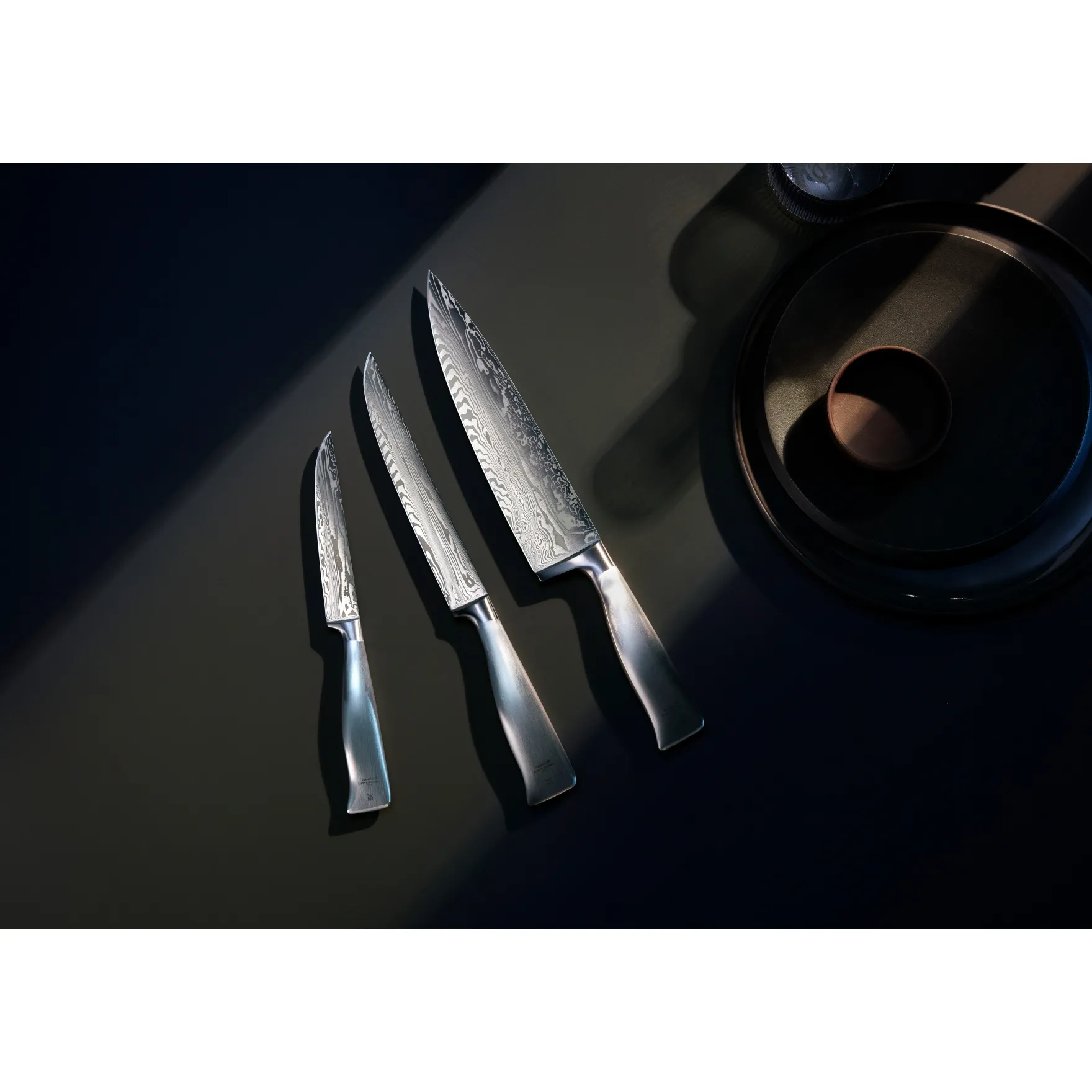 Messersets|WMF Grand Gourmet Damasteel® Messer-Set, 3-teilig