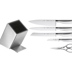 Messerblöcke|Messersets|WMF Grand Gourmet Messer-Vorteils-Set* mit FlexTec Messerblock, 6-teilig