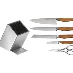 Messerblöcke|Messersets|WMF Grand Wood Messer-Set mit FlexTec Messerblock, 6-teilig