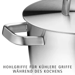 Bratentöpfe|WMF Iconic Bratentopf mit Deckel, 22 cm