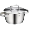 Kochtöpfe|Induktionstöpfe|WMF Iconic Kochtopf mit Deckel, 18 cm