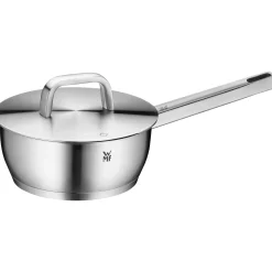 Stielkasserollen|WMF Iconic Stielkasserolle mit Deckel, 18 cm