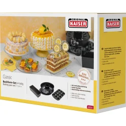 Backformen|WMF KAISER Classic Backformen-Set, 4-teilig