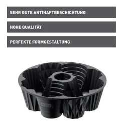 Backformen|WMF KAISER Inspiration Bundform Tartes und Törtchen, 26 cm
