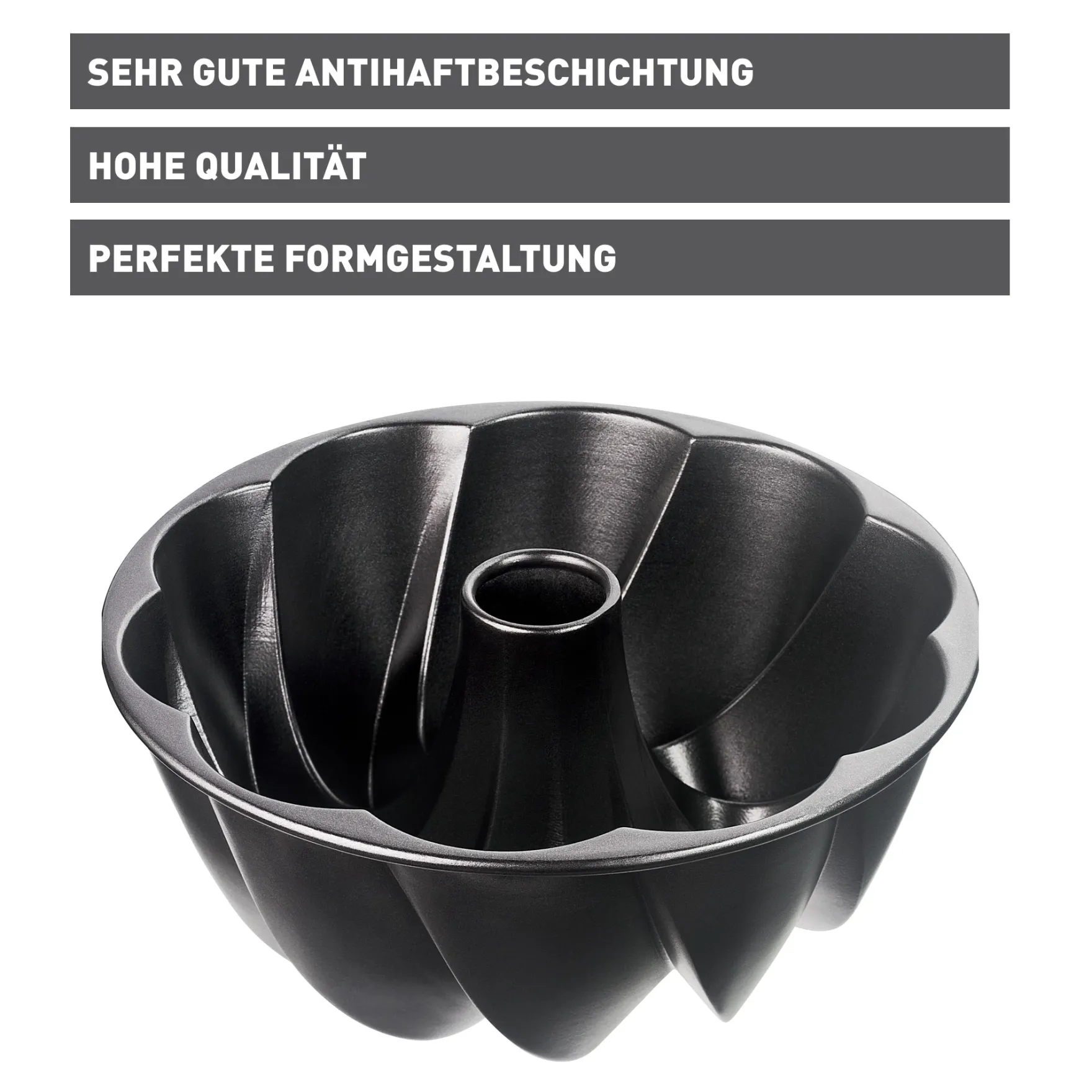 Backformen|WMF KAISER Inspiration Bundform geschwungen, 25 cm