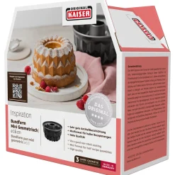 Backformen|WMF KAISER Inspiration Mini Bundform, geometrisch, 17 cm