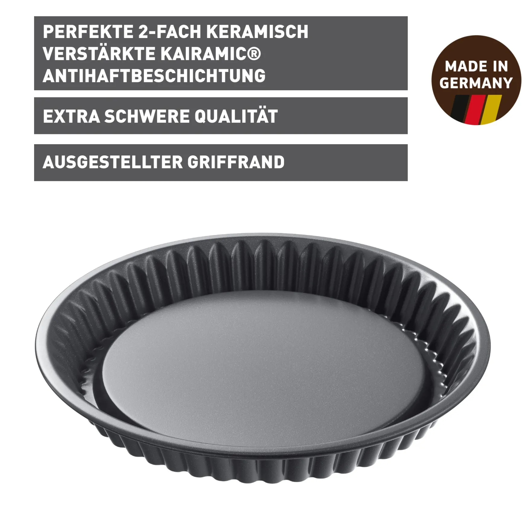 Backformen|WMF KAISER La Forme Plus Obstbodenform, 28 cm