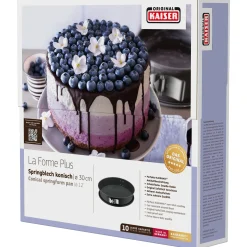Backformen|WMF KAISER La Forme Plus Springform mit SafeClick, konisch, 30 cm