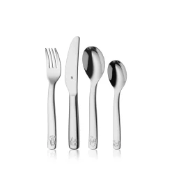 Kinderbestecke|Besteck-Sets|WMF Kinderbesteck-Set Bauernhof, 4-teilig