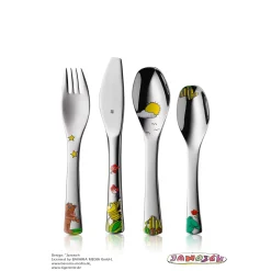 Kinderbestecke|Besteck-Sets|WMF Kinderbesteck-Set Janosch, 4-teilig
