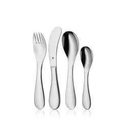 Kinderbestecke|Besteck-Sets|WMF Kinderbesteck-Set Knuddel, 4-teilig