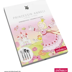Kinderbestecke|Besteck-Sets|WMF Kinderbesteck-Set Prinzessin Anneli, 4-teilig