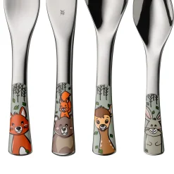 Kinderbestecke|Besteck-Sets|WMF Kinderbesteck-Set Waldfreunde, 4-teilig
