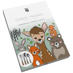 Kinderbestecke|Besteck-Sets|WMF Kinderbesteck-Set Waldfreunde, 4-teilig