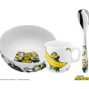 Kindergeschirr|Geschirr-Sets|WMF Kinder-Frühstücks-Set Minions®, 3-teilig