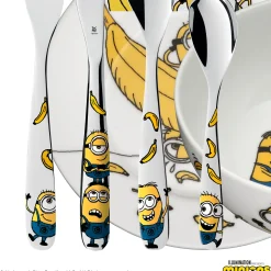 Teller|Kindergeschirr|WMF Kindergeschirr-Set Minions®, 6-teilig