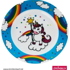 Teller|Kindergeschirr|WMF Kinderteller, Einhorn