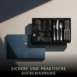 Besteck-Sets|WMF Merit Besteck-Set, 66-teilig, Cromargan protect®, sandgestrahlt