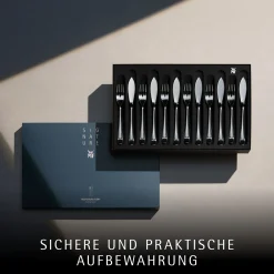 Besteck-Sets|WMF Merit Fischbesteck-Set, 12-teilig, Cromargan protect®