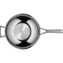 Woks|Pfannen Mit Deckel|WMF Multiply Wok mit Edelstahldeckel, 28 cm