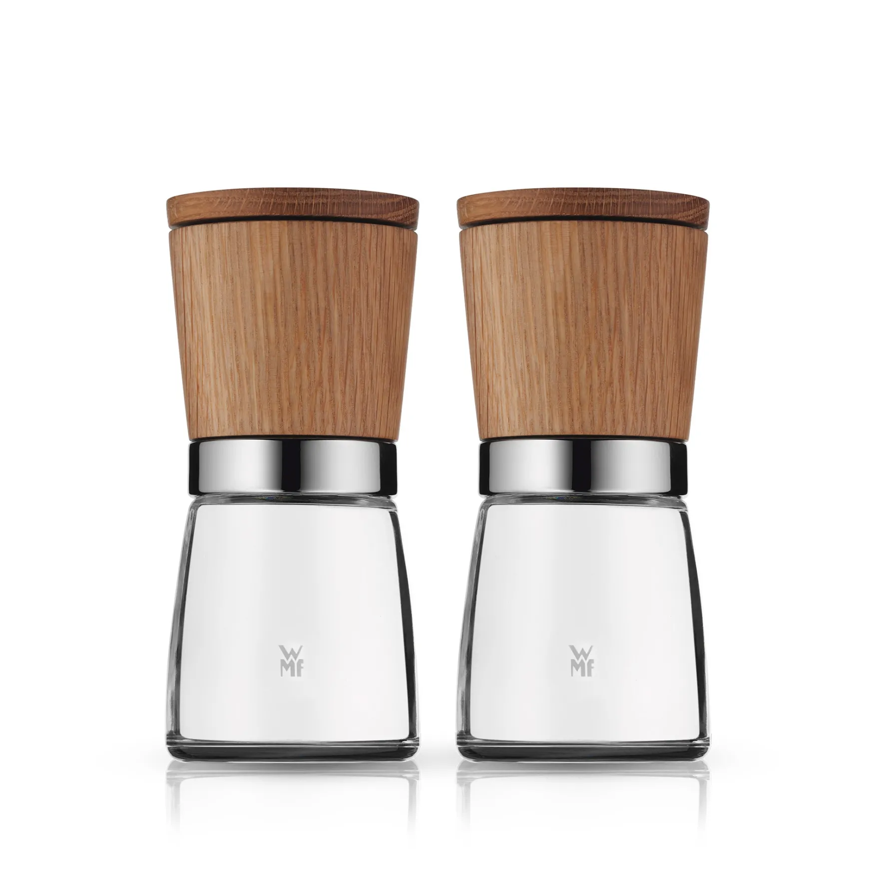 Salz- & Pfeffermühlen|Gewürzmühlen|WMF Nature Gewürzmühlen-Set, 2-teilig