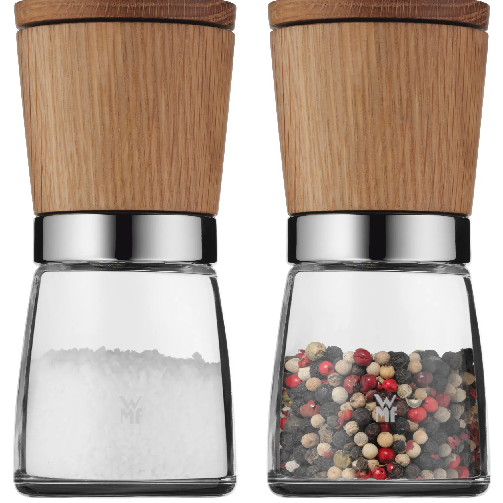 Salz- & Pfeffermühlen|Gewürzmühlen|WMF Nature Gewürzmühlen-Set, 2-teilig