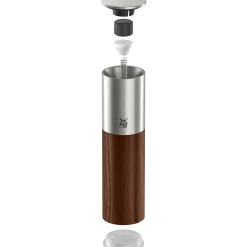 Salz- & Pfeffermühlen|Gewürzmühlen|WMF Nature Pro Gewürzmühle, Braun