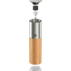 Salz- & Pfeffermühlen|Gewürzmühlen|WMF Nature Pro Gewürzmühle, hell