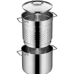 Kochtöpfe|WMF Nudeltopf mit Glasdeckel, 24 cm