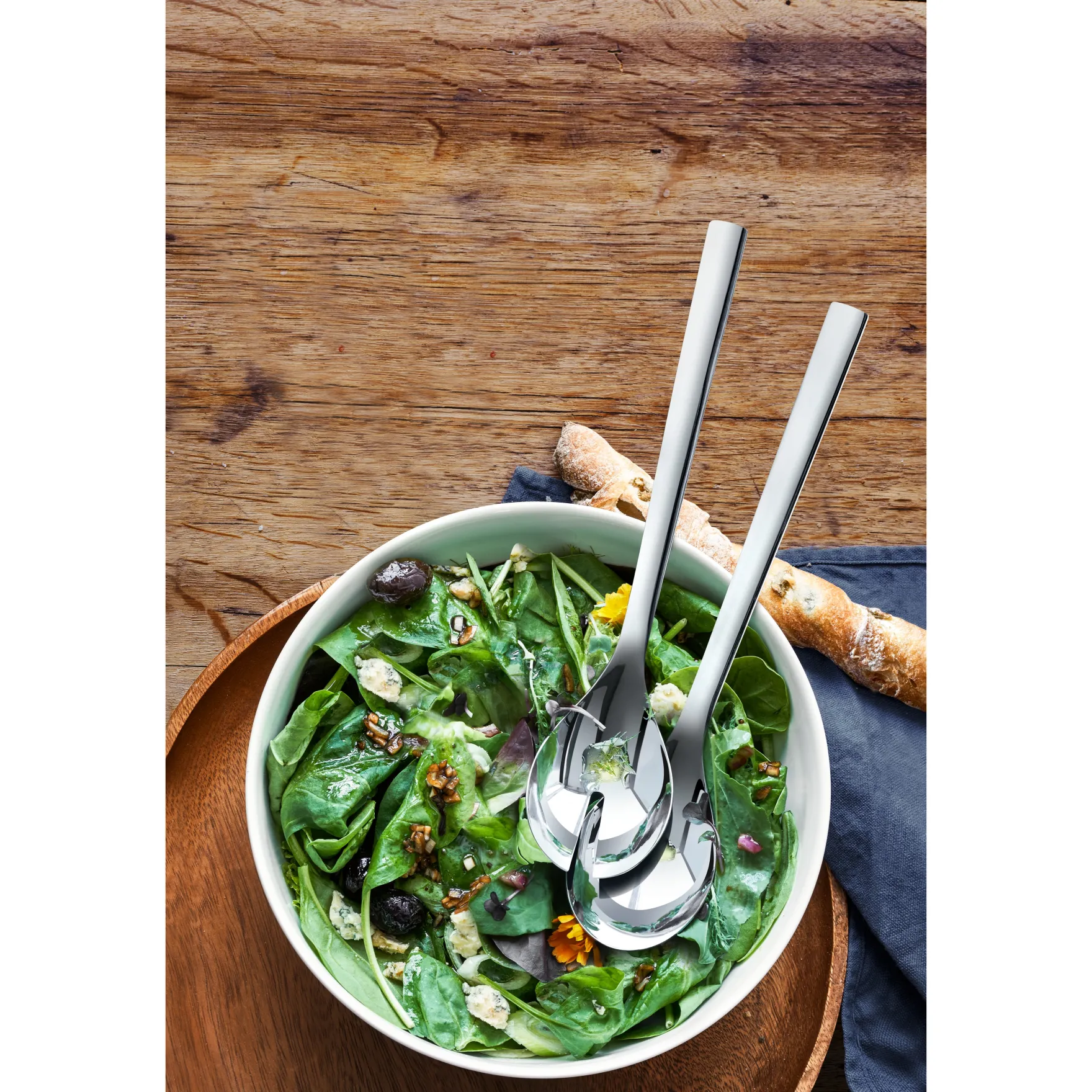 Schüsseln|Servierbestecke|WMF Nuova Salat-Set, 3-teilig