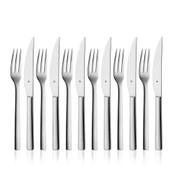 Steakmesser|Besteck-Sets|WMF Nuova Steakbesteck-Set, 12-teilig