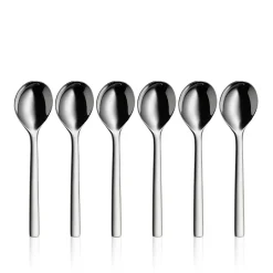 Löffel|Besteck-Sets|WMF Nuova Suppentassenlöffel-Set, 6-teilig