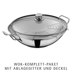 Woks|WMF Party Taiwan Wok-Set, 36 cm
