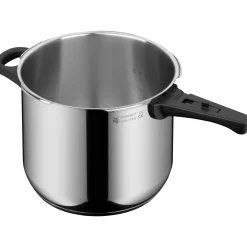 Schnellkochtöpfe|Induktionstöpfe|WMF Perfect One Pot Schnellkochtopf mit Dampfgareinsatz, 22 cm, 6,5 Liter