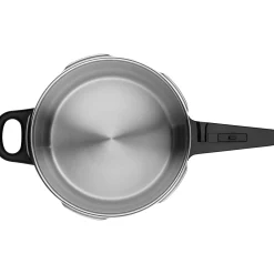 Schnellkochtöpfe|Induktionstöpfe|WMF Perfect One Pot Schnellkochtopf mit Dampfgareinsatz, 22 cm, 6,5 Liter