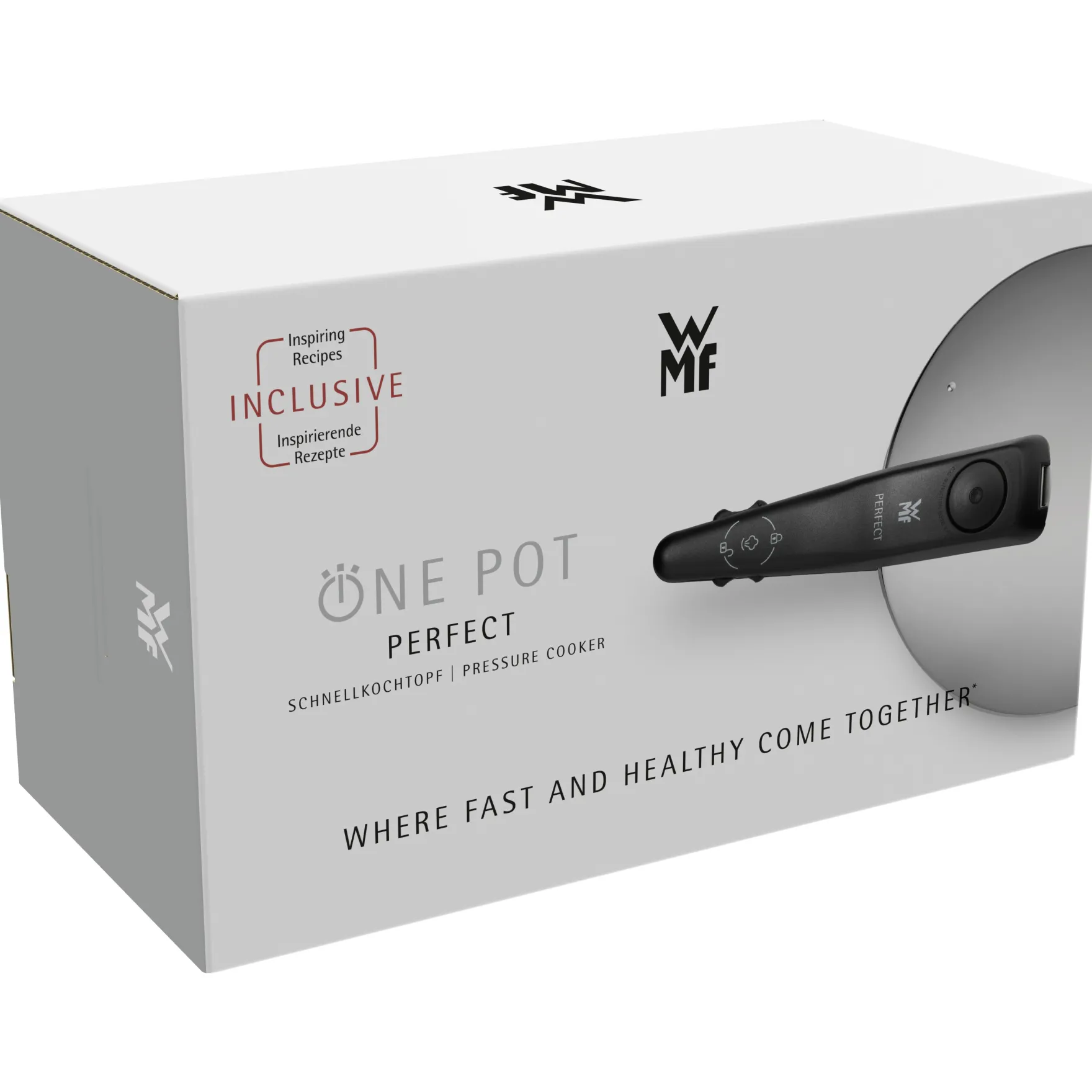 Schnellkochtöpfe|Induktionstöpfe|WMF Perfect One Pot Schnellkochtopf, 22 cm, 4,5 Liter